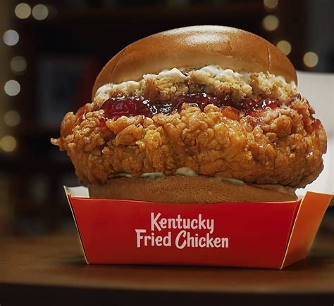 KFC Canada Unveils Festive Chicken Sandwich for Holiday Season