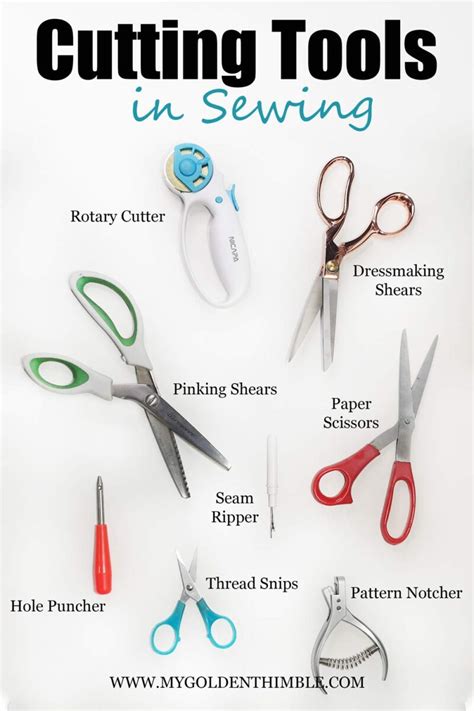 17 Must-Have Cutting Tools in Sewing. Easy Guide.