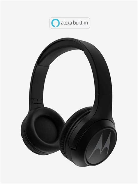 Buy Motorola Escape 210 Over the Ear Bluetooth Headphones (Black ...