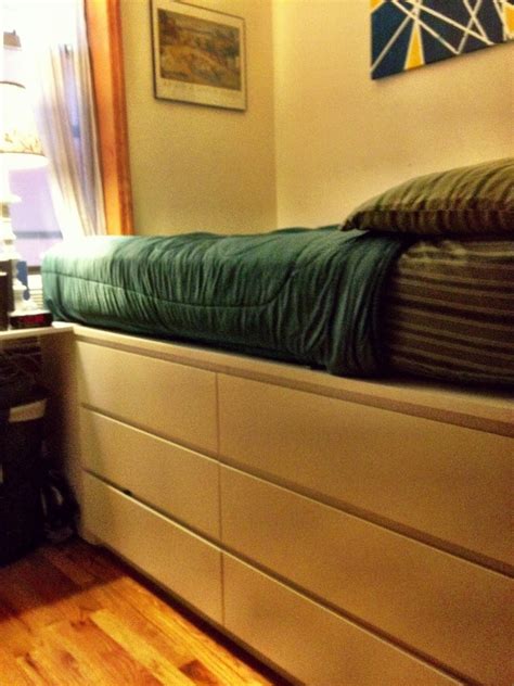 Malm Captain's Bed for tiny NYC Apartment - IKEA Hackers - IKEA Hackers