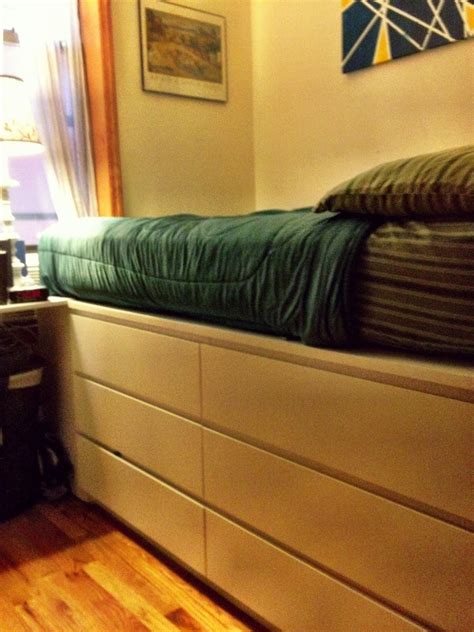 Malm Captain's Bed for tiny NYC Apartment - IKEA Hackers - IKEA Hackers