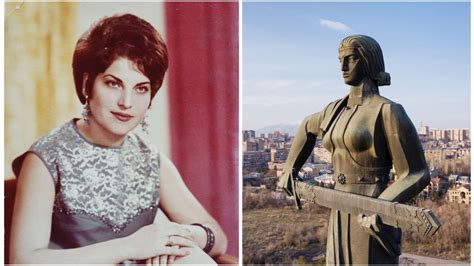 Meeting 'Mother Armenia,' The Woman Behind Yerevan's Iconic Statue