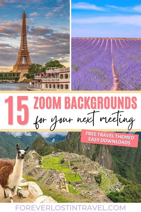 Travel the World with These Stunning Zoom Backgrounds