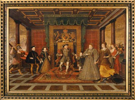 The Family of Henry VIII: An Allegory of the Tudor Succession | Art UK