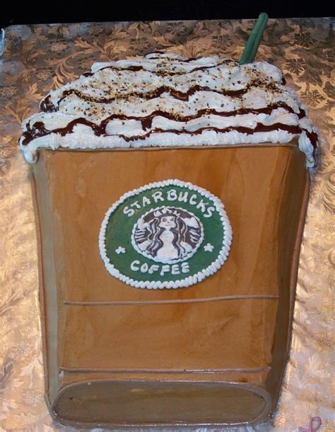 2D Starbucks Frappuccino Cake Starbucks Lovers, Starbucks Recipes ...