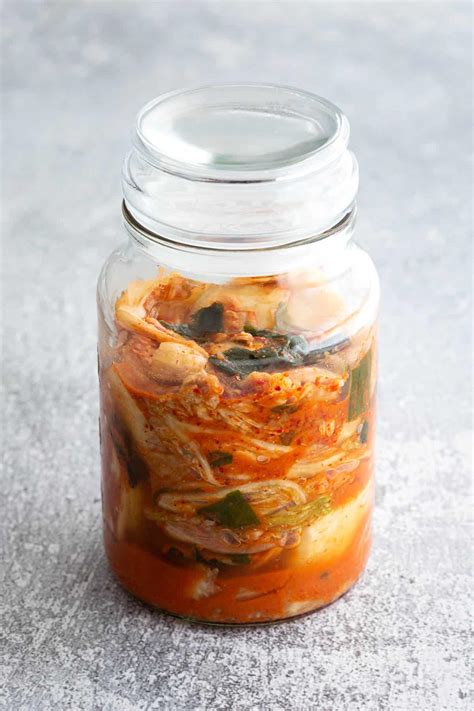 Easy Korean Kimchi - Fermented Spicy Cabbage | Wandercooks