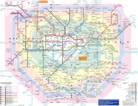 Large detailed public transport map of London city | London | United Kingdom | Europe | Mapsland ...