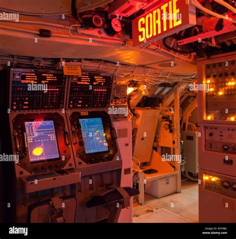 Control room of a submarine hi-res stock photography and images - Alamy