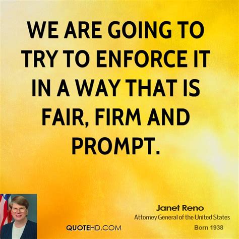 Janet Reno Quotes. QuotesGram