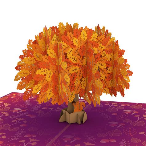 Buy Lovepop Oak Tree Pop Up Card, 5x7 - 3D Greeting Card, Fall Birthday ...