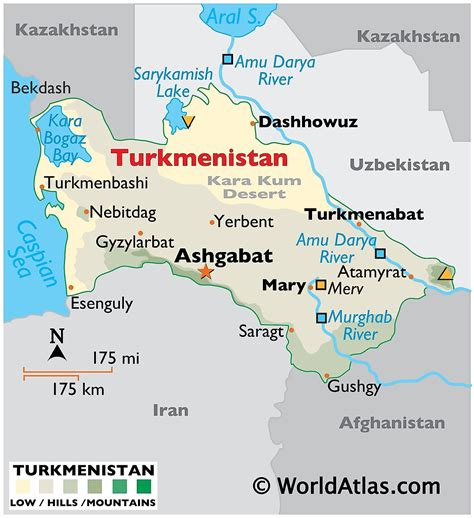 Turkmenistan Maps & Facts - World Atlas