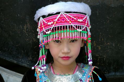 Kostenlose Bild: Thai-Mädchen, traditionelles Kleid, hübsches Mädchen