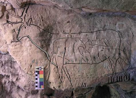 Stag Cave Art, Creswell Crags, UK | Ancient symbols, Cave paintings ...