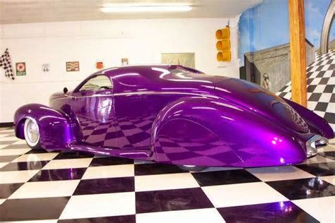 Purple Vintage Auto Sensation | Purple, Purple rain, Custom cars
