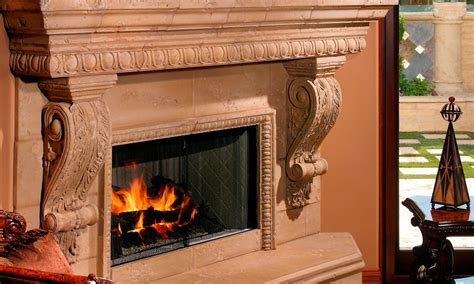 Custom Fireplace Surrounds, Mantels | Mesa Precast