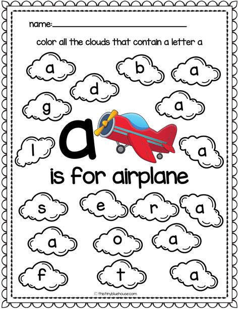 A-Z alphabet worksheet printables (26 adorable lower case letter ...
