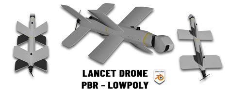 ArtStation - ZALA Lancet UAV Drone