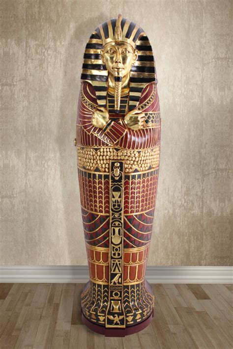 Egyptian Sarcophagus Cabinet - AFD Home