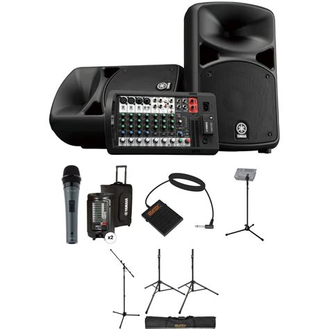 Yamaha STAGEPAS 600BT Complete PA System with Touring Package