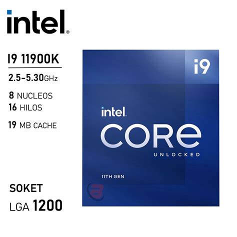 Procesador Intel Core i9 11900K 3.5GHz LGA1200 11va | Quito Ecuador