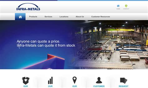 Infra-Metals Co. | Steel Service Centers