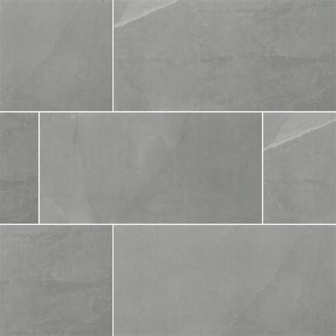 MSI Madison Celeste 12 in. x 24 in. Polished Porcelain Stone Look Floor and Wall Tile (16 sq. ft ...