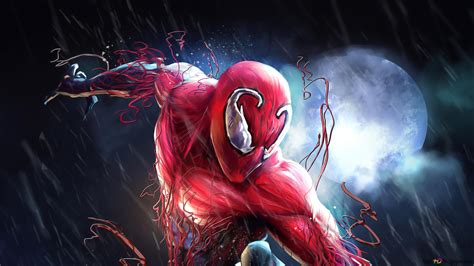 Carnage Spider-man Marvel 4K wallpaper download