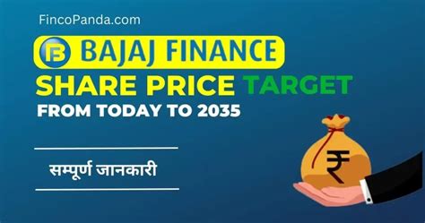 Bajaj Finance Share Price Target 2023, 2025, 2027, 2030, 2035 (Long ...