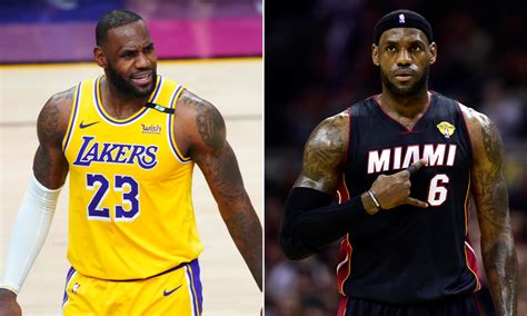 LeBron James stats: Comparing uniform No. 23 to No. 6