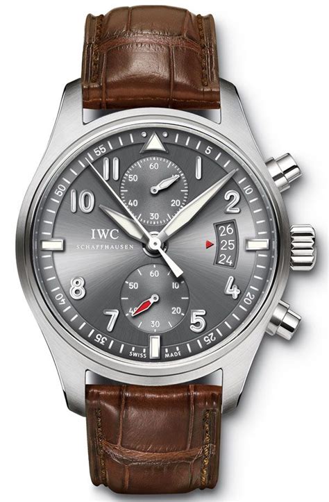 IWC Spitfire Chronograph with In-House Caliber 89365 - Monochrome Watches