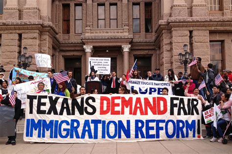 Texans March for Immigration Reform in Austin