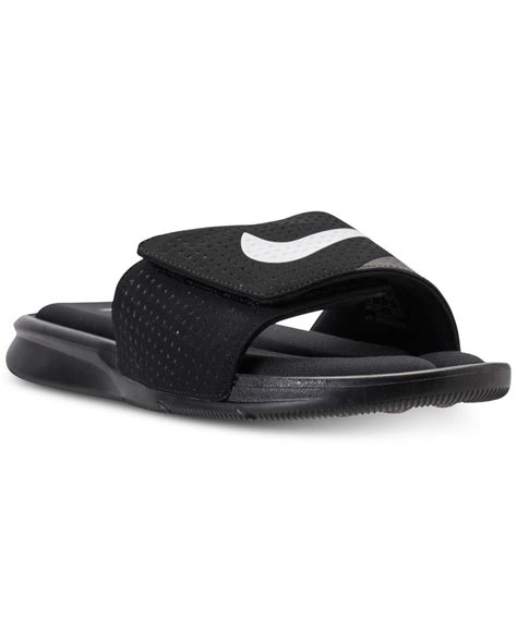 Nike Men's Ultra Comfort Slide Sandals From Finish Line in Black for ...