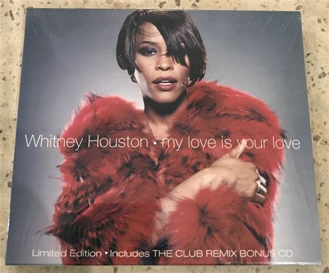 Whitney Houston My Love Is Your Love Taiwan limited edition 2 CD set ...