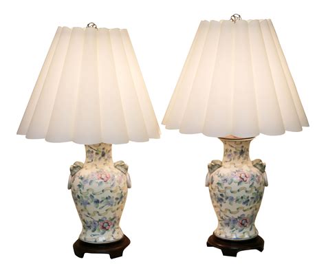 Vintage Ginger Jar Lamps With Foo Dog Handles by Toyo - a Pair on Chairish.com | Lamp, Vintage ...
