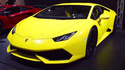 Lamborghini Huracan Sports Car Front View Stock Video - Video of camera, lamborghini: 52981717