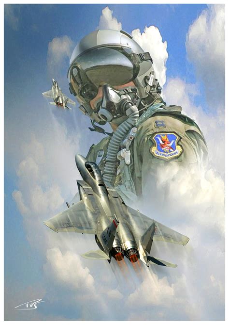 Eagle Driver by PetervanStigt on DeviantArt | Aviation art, Pilots art, Aircraft art