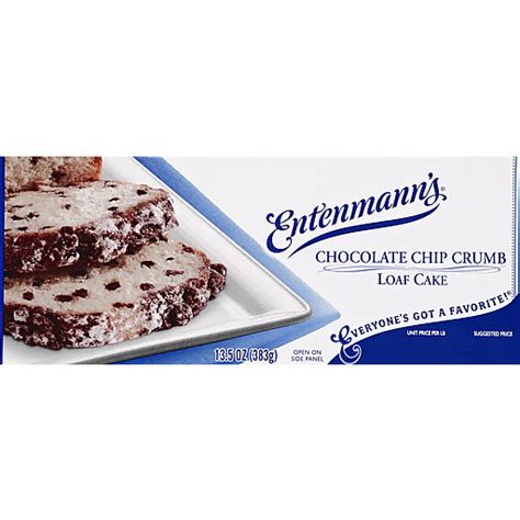 Entenmann S Chocolate Chip Crumb Loaf Cake Recipe | Deporecipe.co