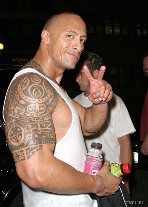 Dwayne Johnson aka The Rock Tattoos