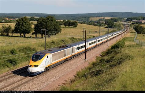 3224 Eurostar Class 373 at Manlay, France by Reinhard Reiss | Eurostar, Train, British rail