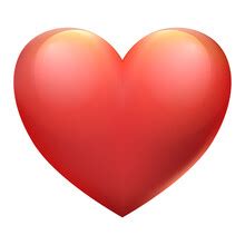 Single groot rood hart Gratis Stock Foto - Public Domain Pictures