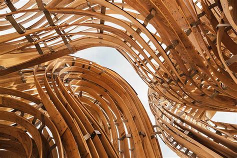 STEAMPUNK - The Sculptural Wood Pavilion In Estonia | FREEYORK