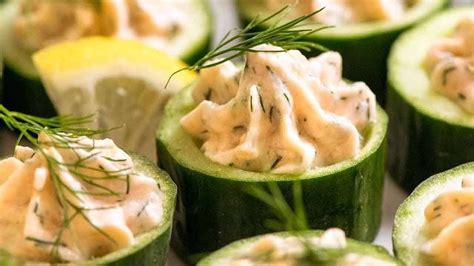 Smoked Salmon Mousse in Cucumber Cups: A Refreshing and Elegant ...