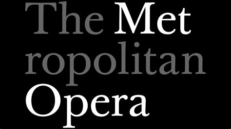 The Metropolitan Opera 2023-2024 Season Dancer Auditions