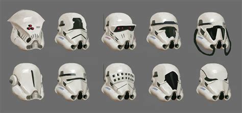 Stormtrooper's Helmet Designs, Hung Bui on ArtStation at http://www ...