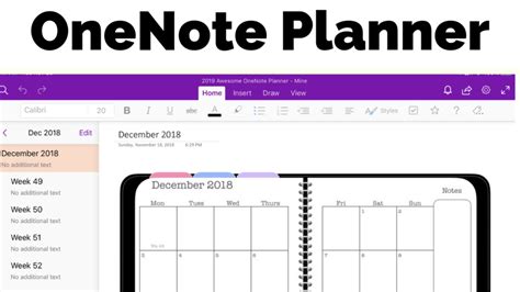 A closer look at the digital Awesome Planner for OneNote For those of you interested in the new ...