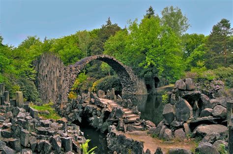 Oddities of Life — Devil’s Bridge Kromlauer Park is a gothic style,...