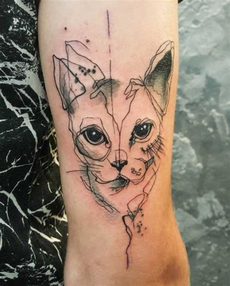 35 Unbelievable Cat Tattoos That Are Guaranteed To Leave You Thoroughly Impressed - TattooBlend