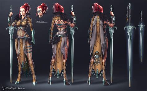 BDO - Costume Contest - Midknight Armor - FInal by SkavenZverov on DeviantArt