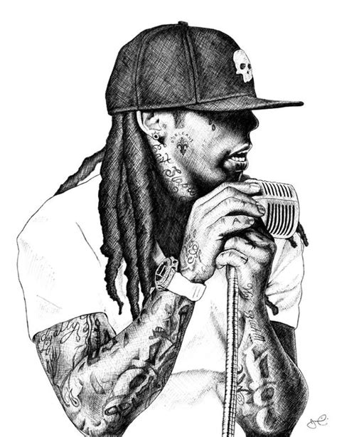 LIL WAYNE by face-art on DeviantArt