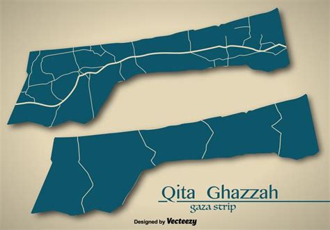 Gaza Map Vector Art, Icons, and Graphics for Free Download